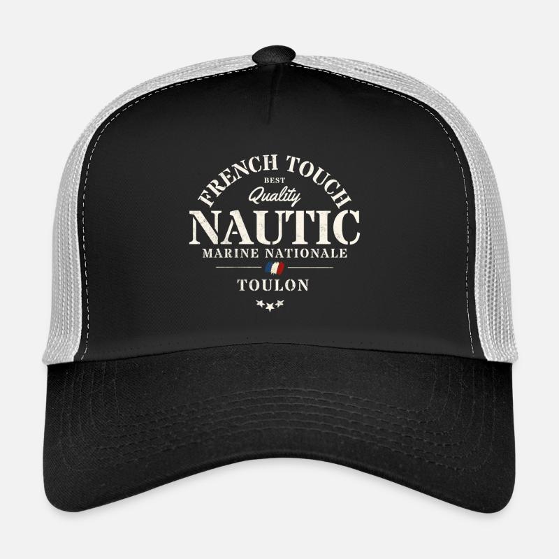 Authentic Toulon Marine Nautical Design Trucker Cap