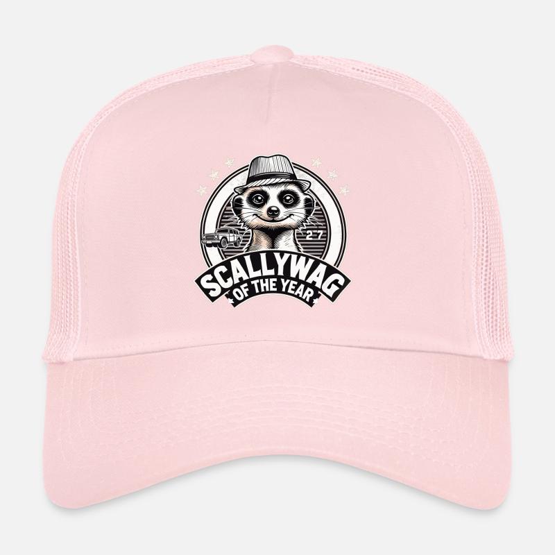 Scallywag de l’année Suricate Cadeau drôle Casquette trucker 