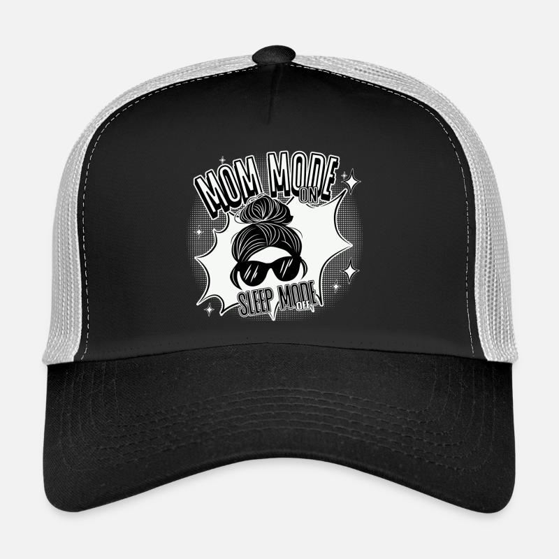Mom Mode On – Sleep Mode Off Trucker Cap