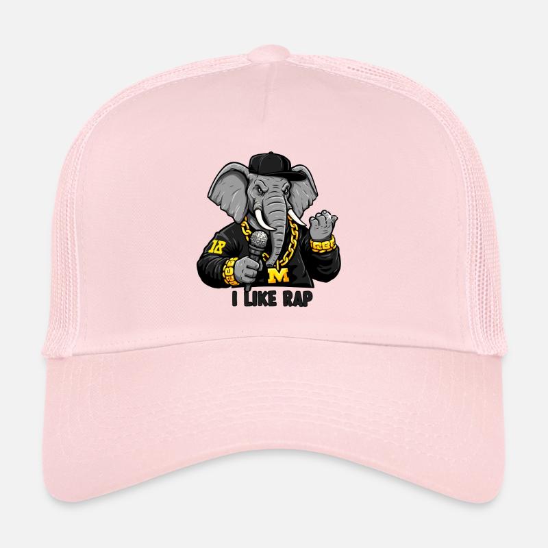 Elephant Rapper: Rap Style and Attitude! Trucker Cap