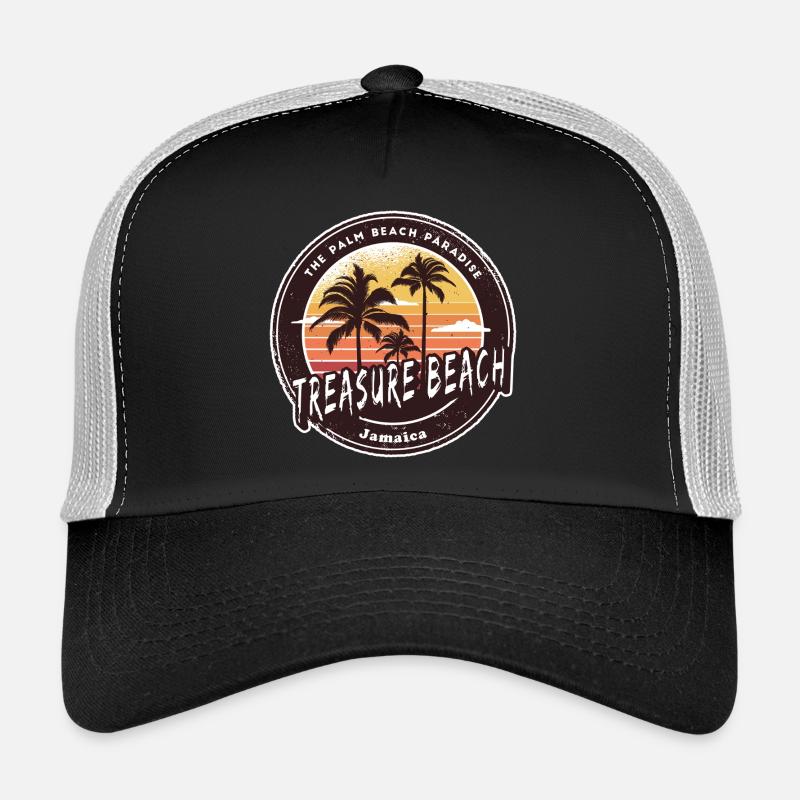 Treasure Beach Jamaica Karibik Trucker Cap