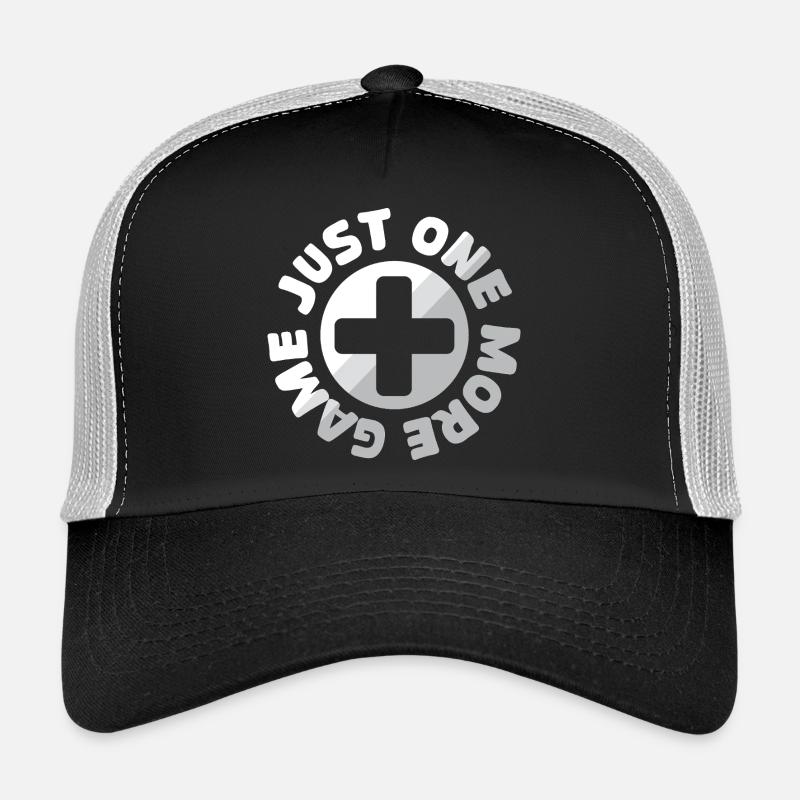 Gamer Logo - Juste un jeu de plus Casquette trucker 