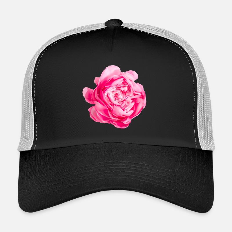 Fleur Princesse Alexandra de Kent Rose Casquette trucker 