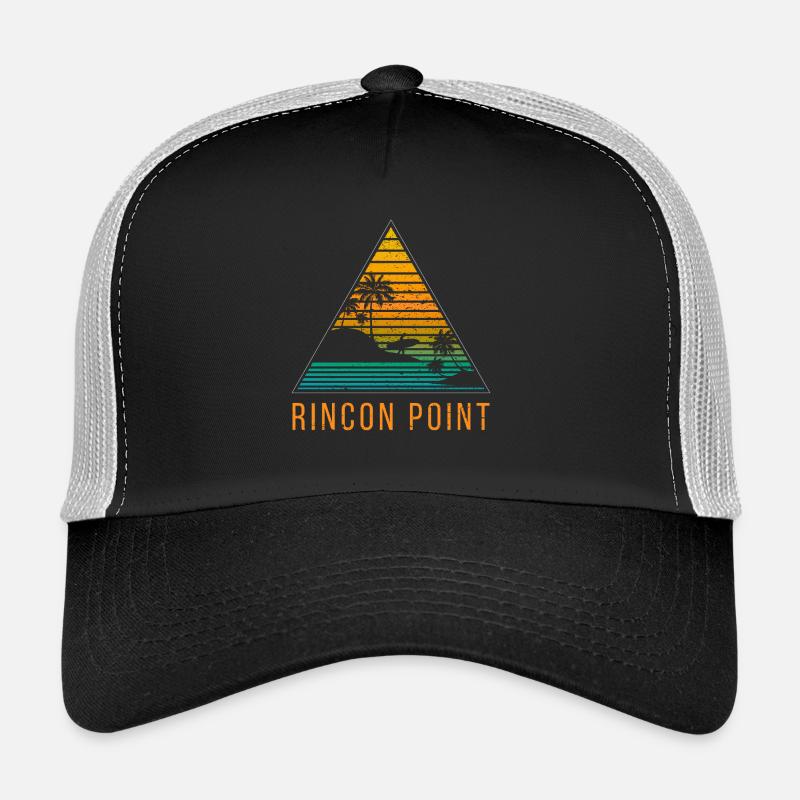 Rincon Point Surf - Trucker Cap - black/stone grey