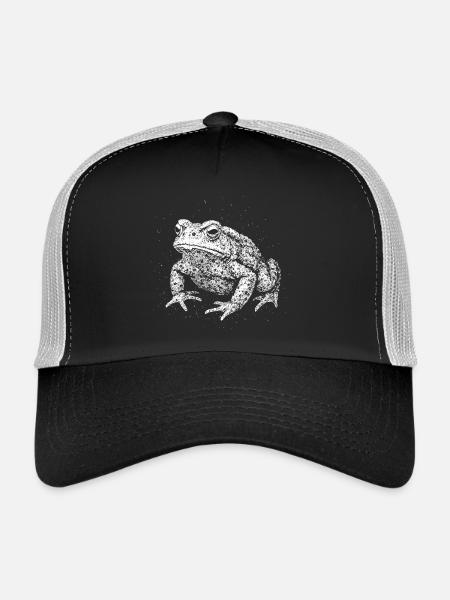 Toad - Trucker Cap - black/stone grey - Front