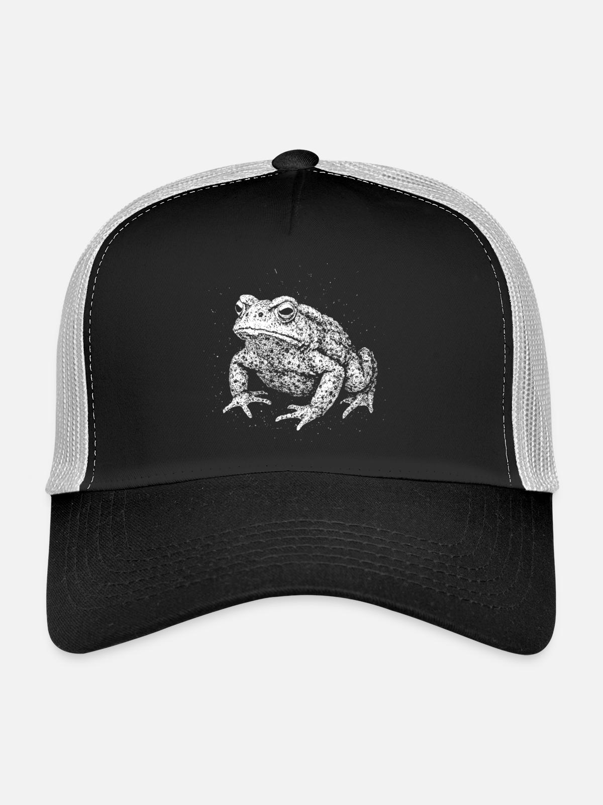 Toad - Trucker Cap - black/stone grey - Front