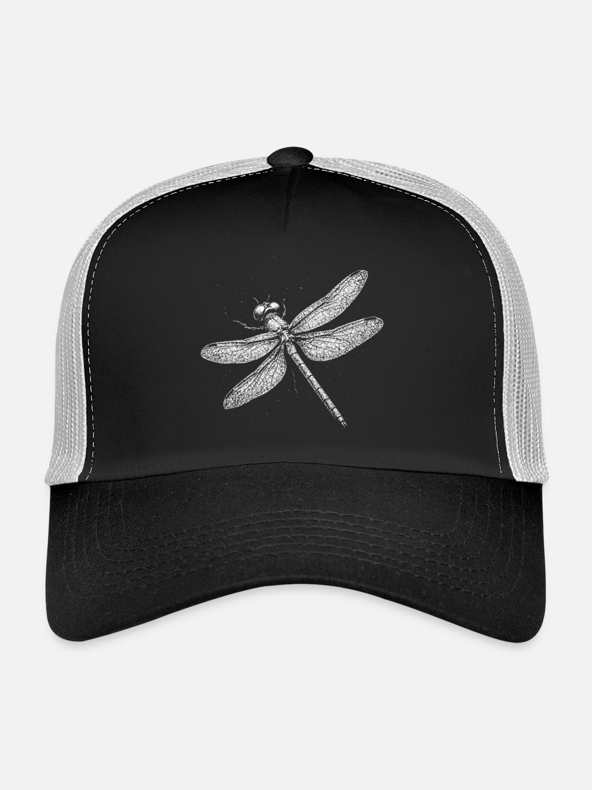 Dragonfly - Trucker Cap - black/stone grey - Front