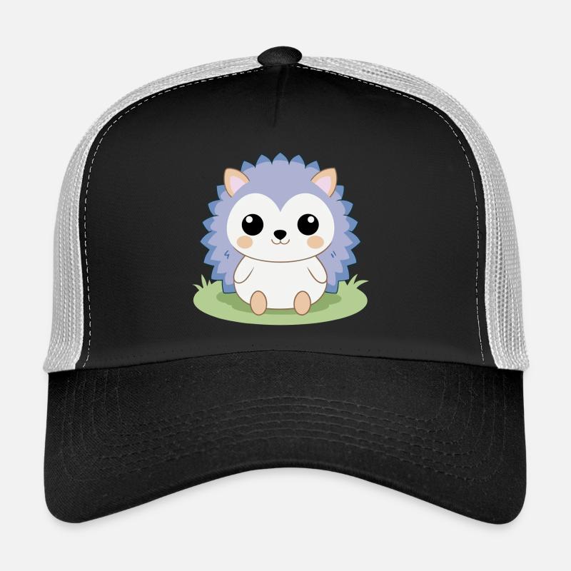 Igelbaby sitzt im Garten Trucker Cap
