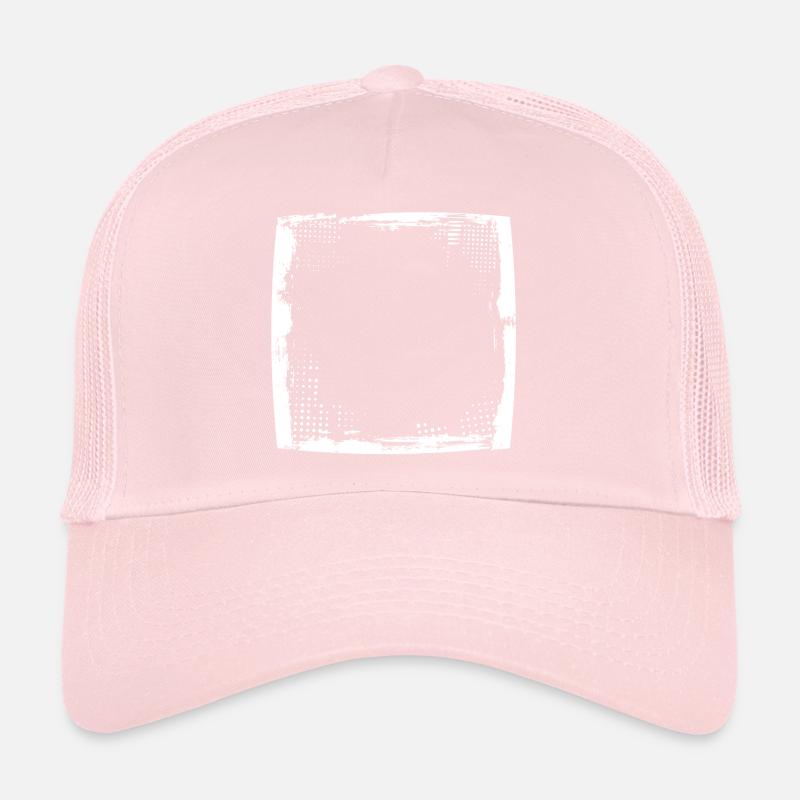 Rahmen dreckig dirty white Trucker Cap