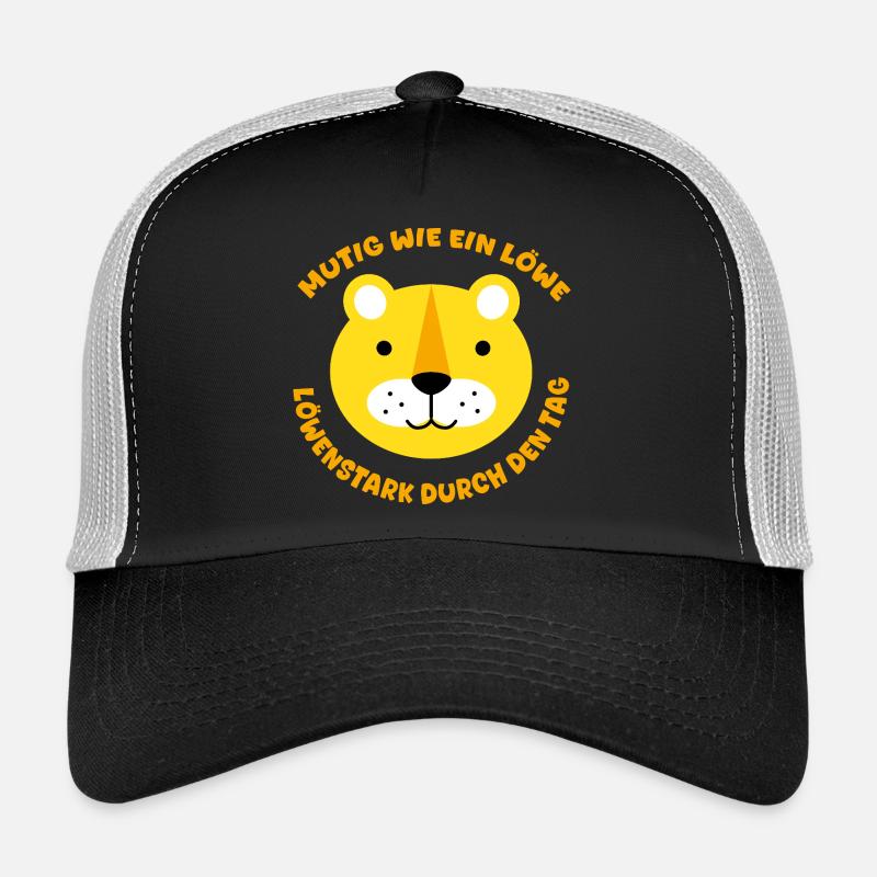 Mutig wie ein Löwe Trucker Cap
