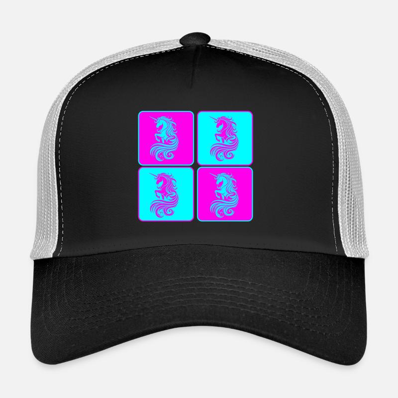 Magisches Einhorn Pop Art Trucker Cap