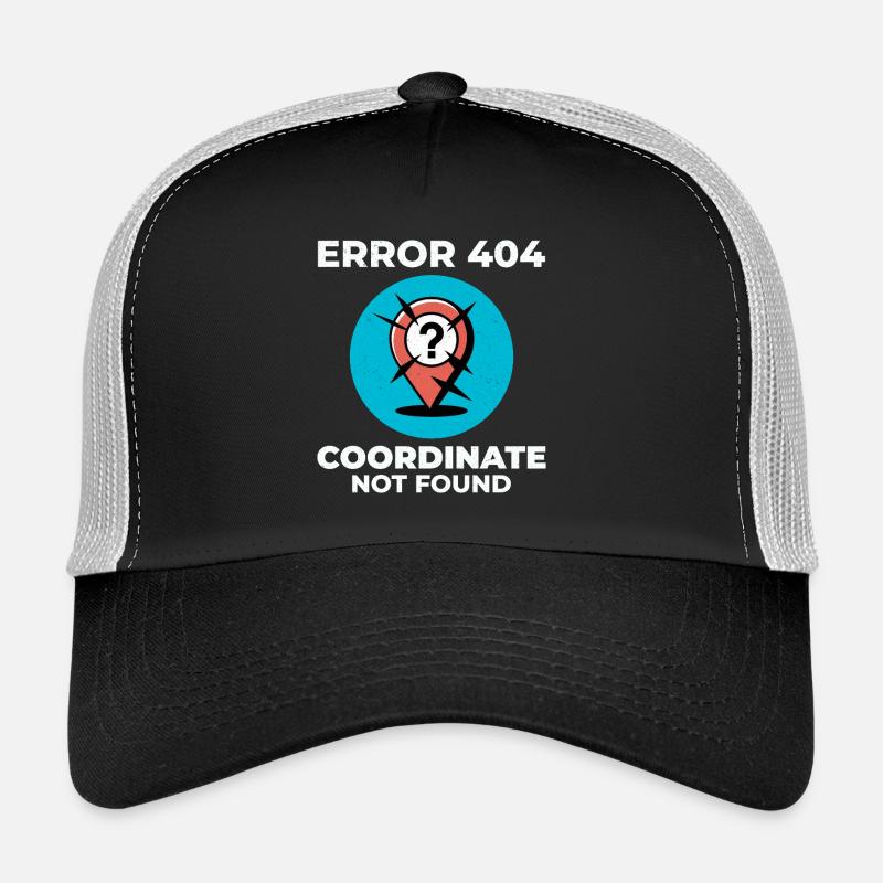 Point d’interrogation Épingle Emplacement perdu Erreur SIG Casquette trucker 