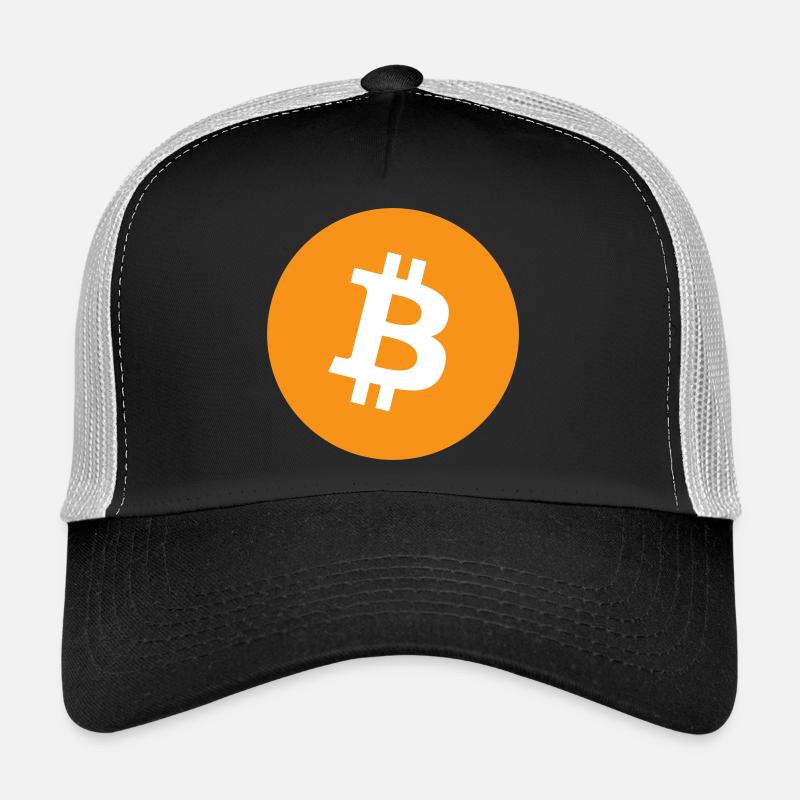 Bitcoin Logo Casquette trucker 