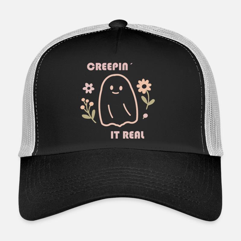 Süßes Geist Design – Creepin' It Real Retro Look Trucker Cap
