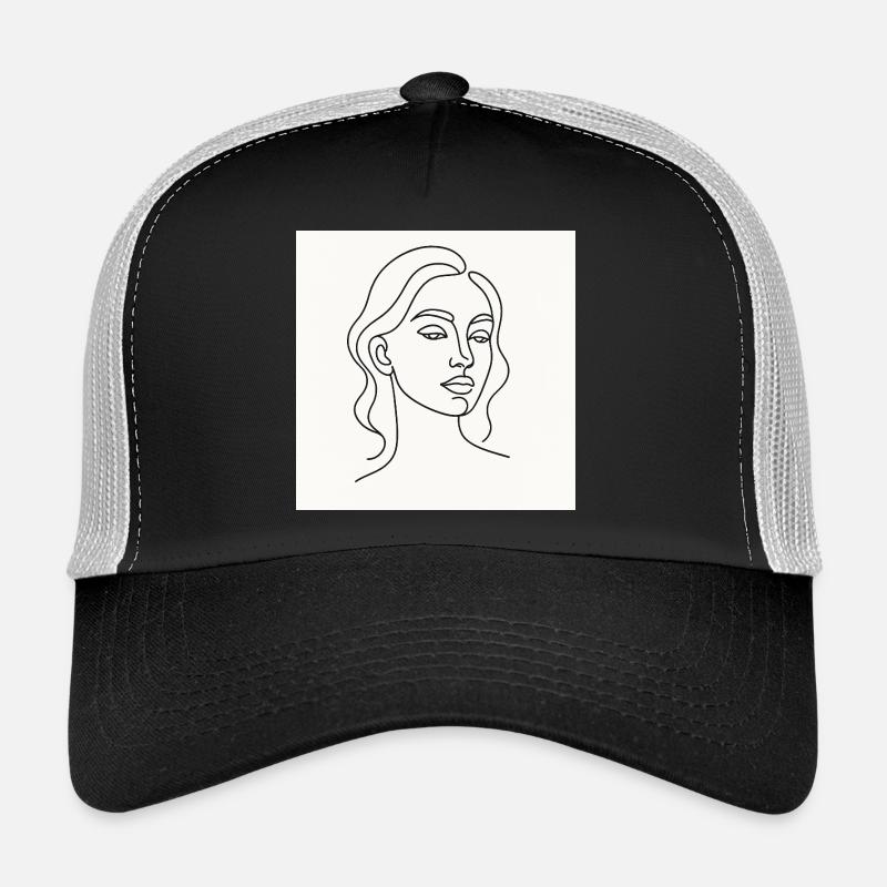 Die gezeichnete Lady Trucker Cap
