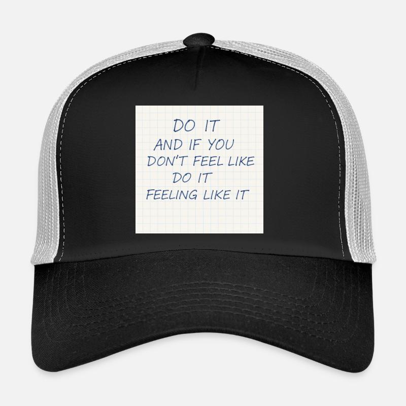 13Machen Sie es - Trucker Cap - Schwarz/Steingrau