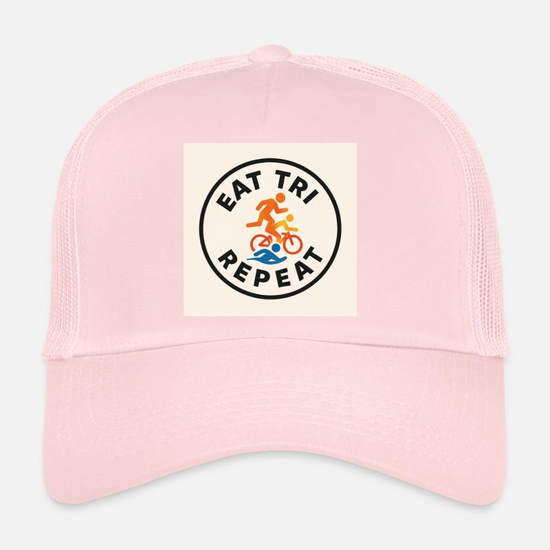 EAT TRI REPEAT Trucker Cap