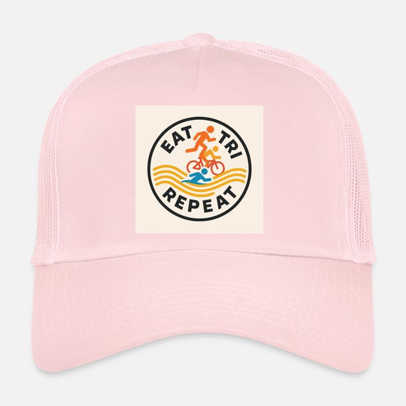 ESSEN SIE TRI REPEAT Trucker Cap