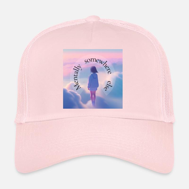 Mental Somewhere Else – Aesthetic Dreamscape Trucker Cap