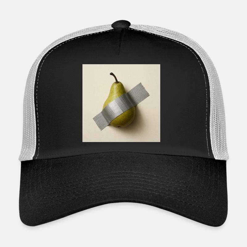 Abstract Pear Metaphorical Artwork Trucker Cap