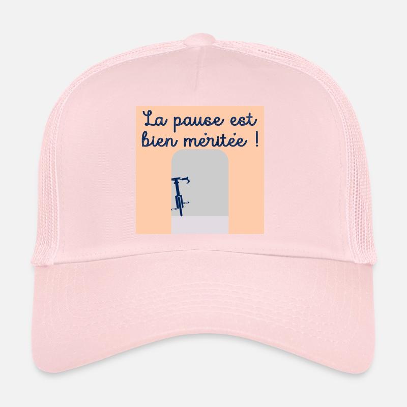 Vélo Cyclisme Pause Casquette trucker 