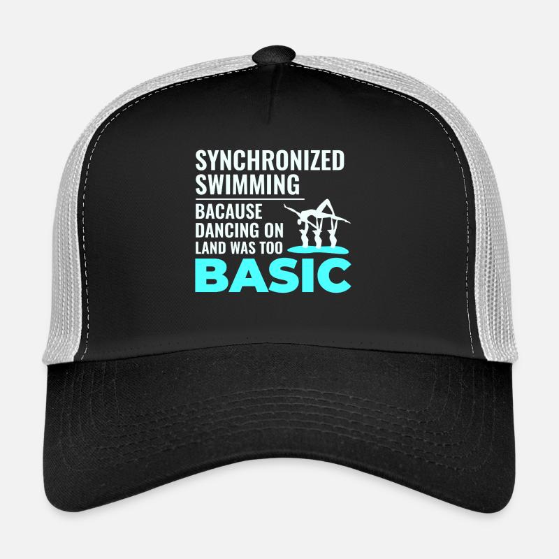 Natation synchronisée Danse Nageur de base Humour Casquette trucker 