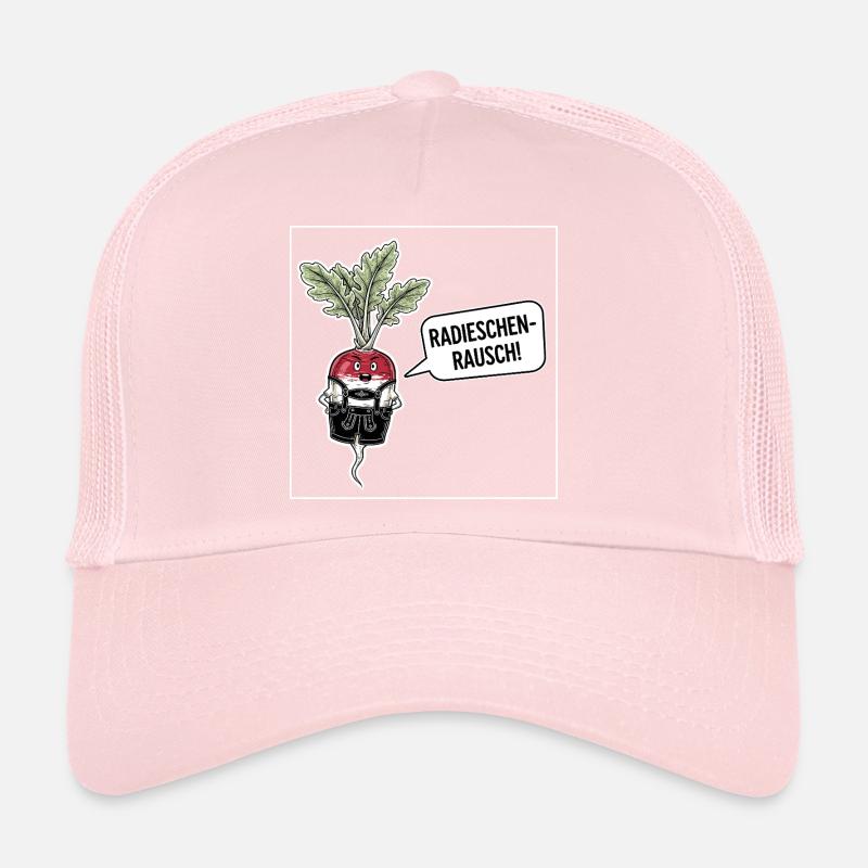 Ruée vers les radis ! Casquette trucker 
