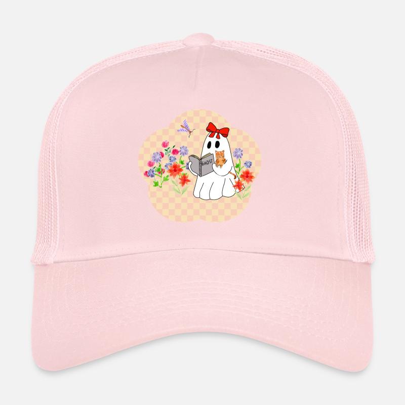 Lese Geist mit Katze Trucker Cap