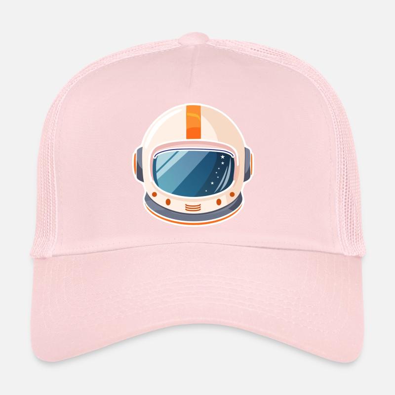 Retro space helmet Trucker Cap