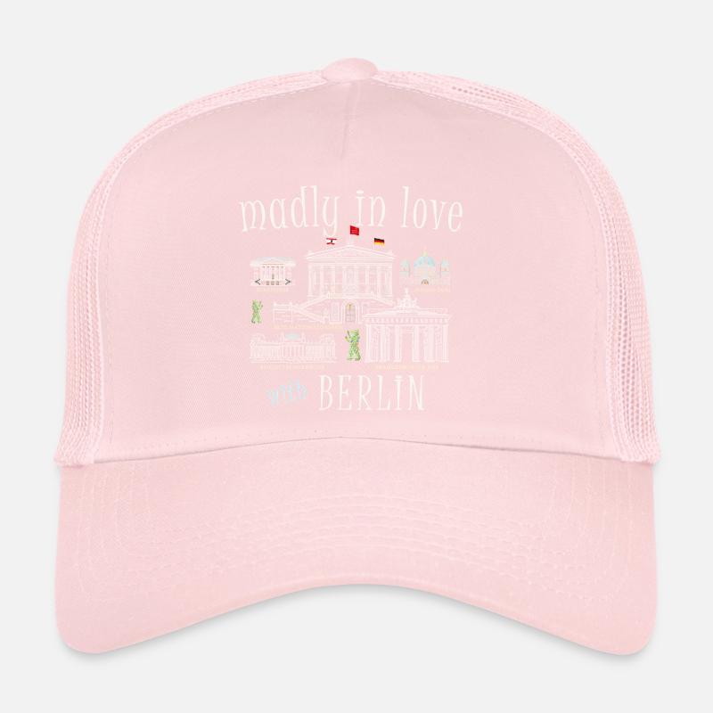 Berlin, Dessin À La Main Casquette trucker 