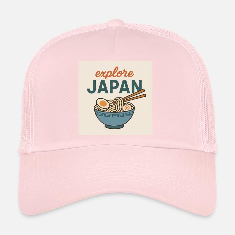 explore Japan Ramen Trucker Cap