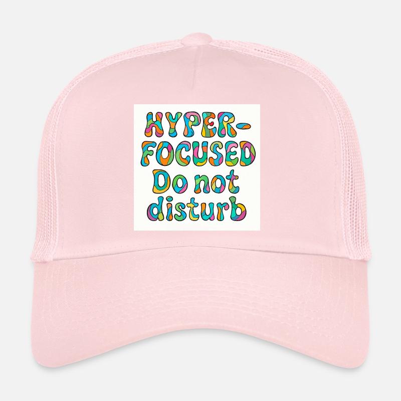 Conception hyper concentrée et sans déranger Casquette trucker 