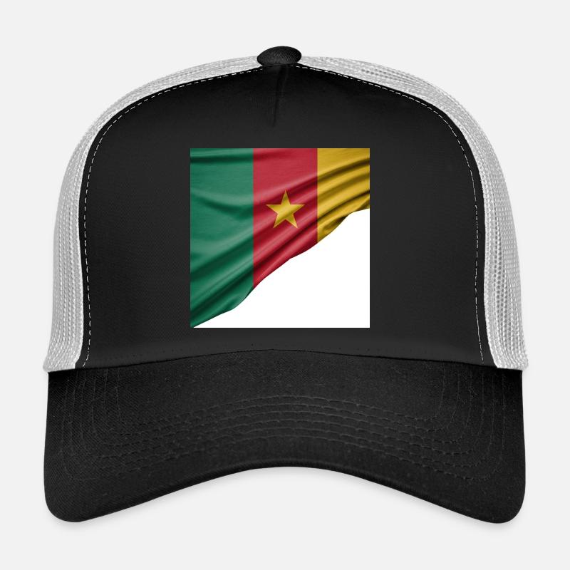 drapeaux du Cameroun Casquette trucker 