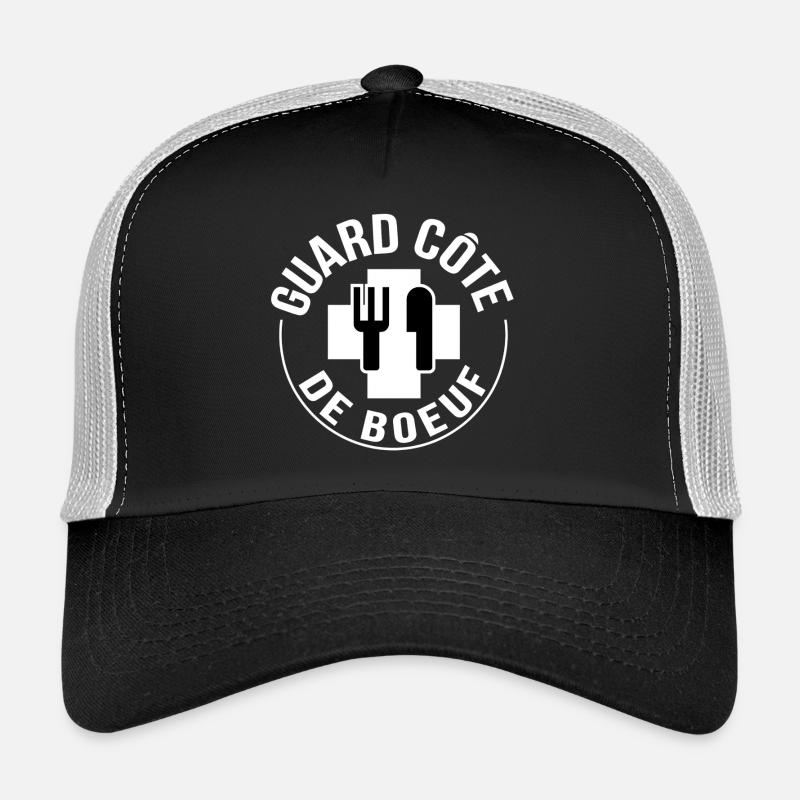 Prime rib guard - Trucker Cap - black/stone grey