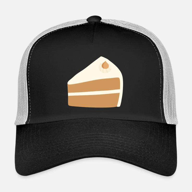 Nut Cake Slice Design Trucker Cap