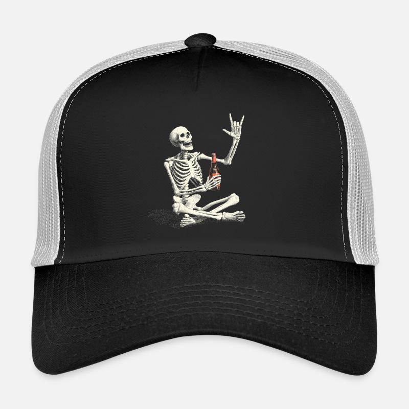 Rock Skelett Trucker Cap