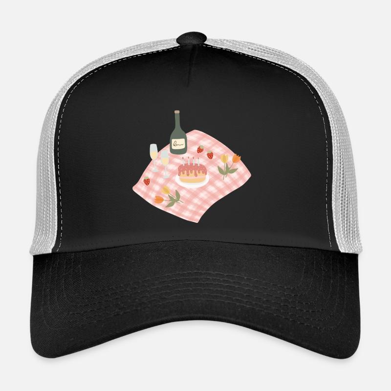 Conception de fête de pique-de célébration Casquette trucker 