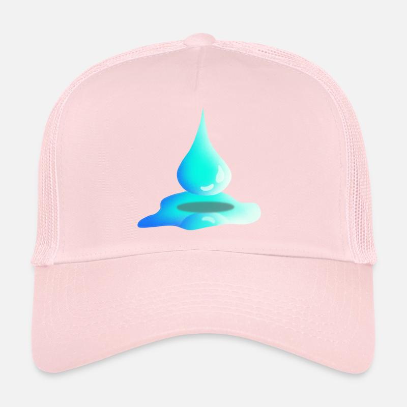 Gouttes d’eau | Eau | Nature Casquette trucker 