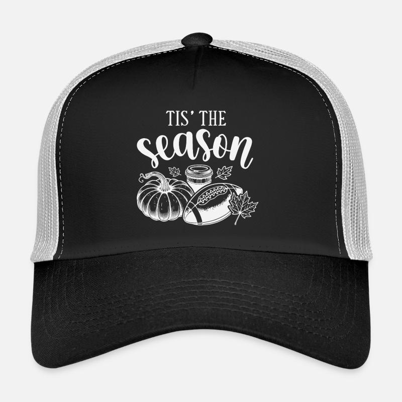 Autumnal Halloween Atmosphere Design Trucker Cap