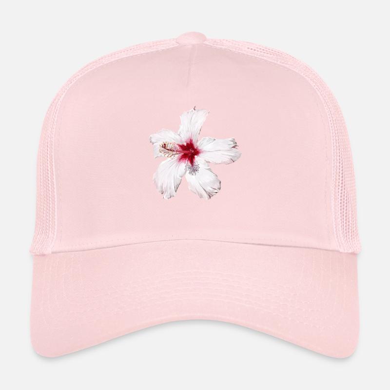 Fleur Casquette trucker 