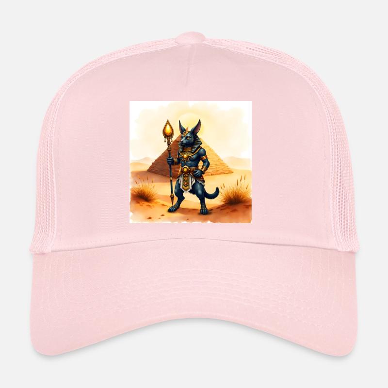 Xylophone égyptien mi-humain Casquette trucker 