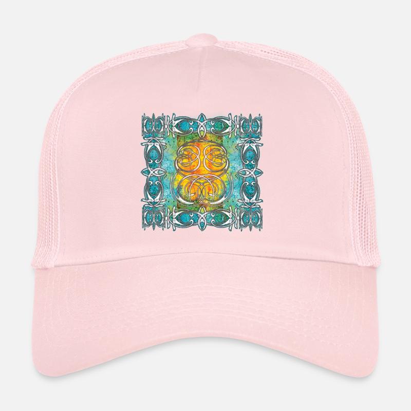Celtic pattern with sun motifs Trucker Cap