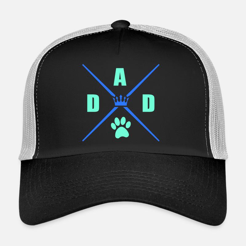 Dad Dog Trucker Cap