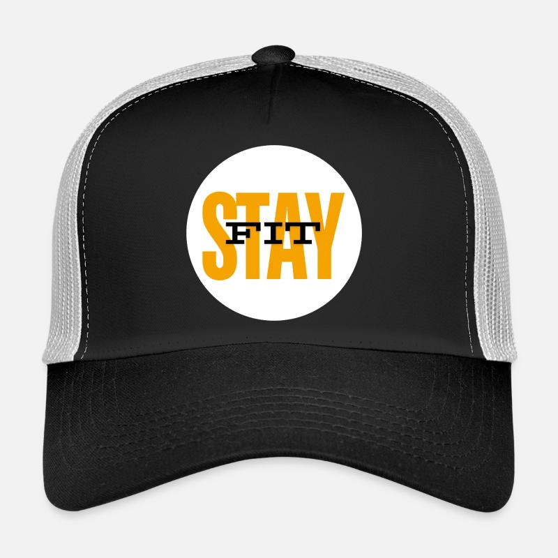 Conception motivante pour rester en forme Casquette trucker 