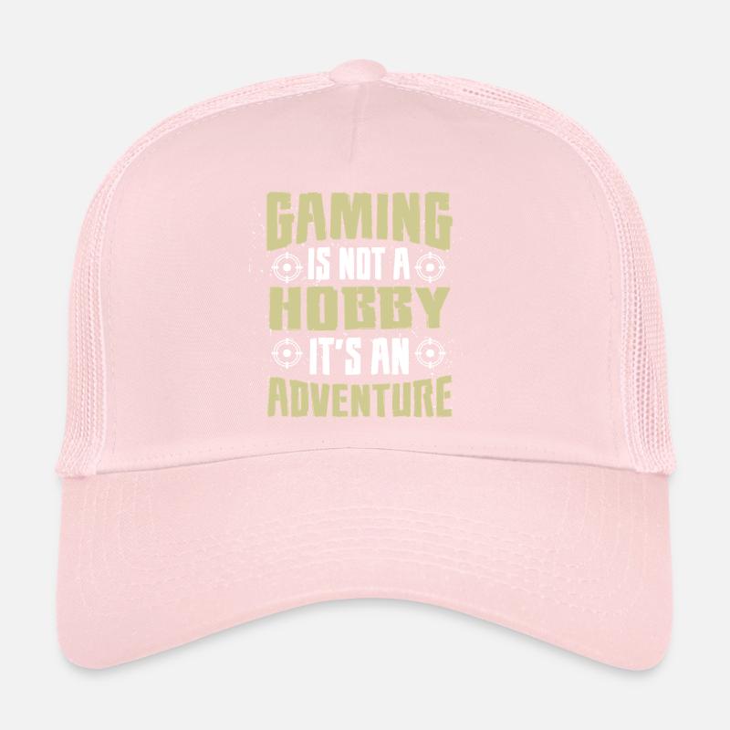 Motif d'aventure de passe-temps de jeu Casquette trucker 