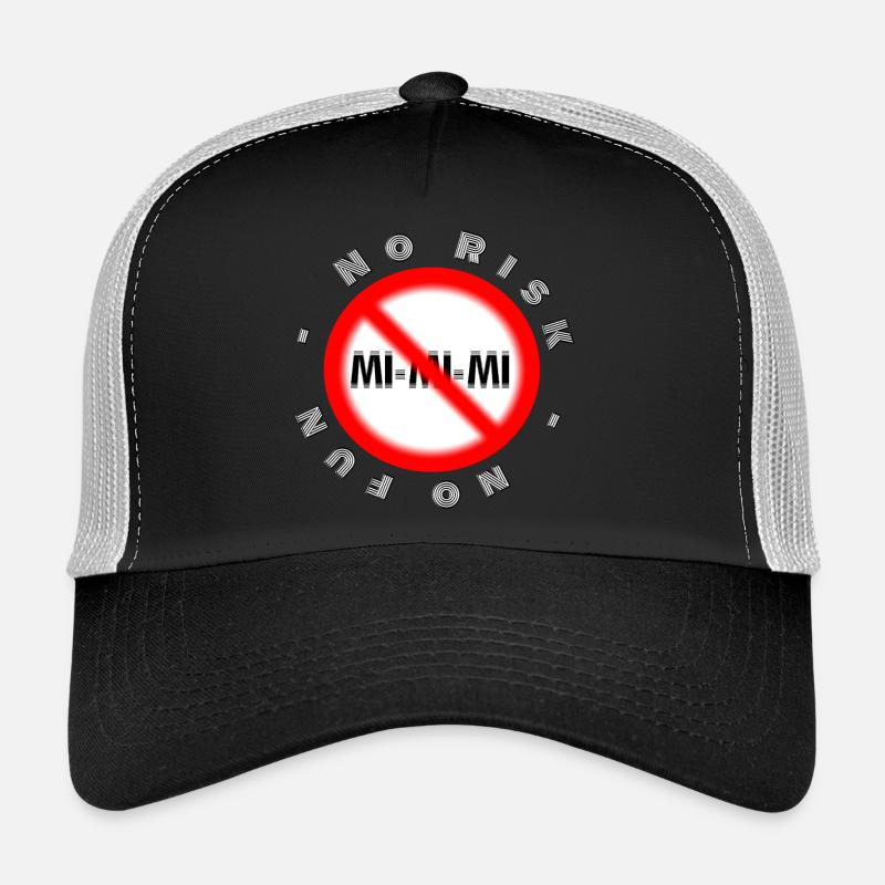 Réalisation RISKO NO FUN MI MI MI Casquette trucker 