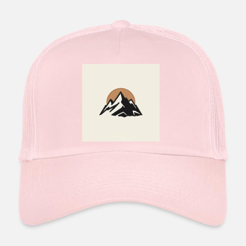 Mountains at Dawn Trucker Cap