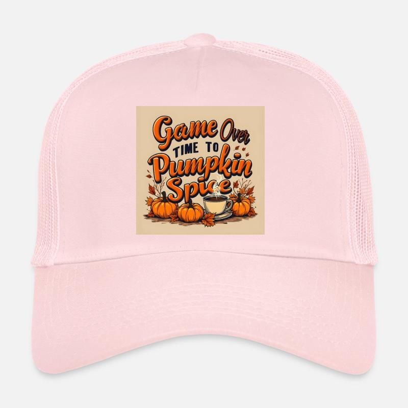 Fin du jeu d’épices à la citrouille Casquette trucker 