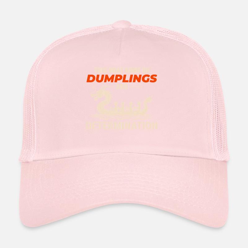 Dumplings And Determination Dragon Boat Trucker Cap