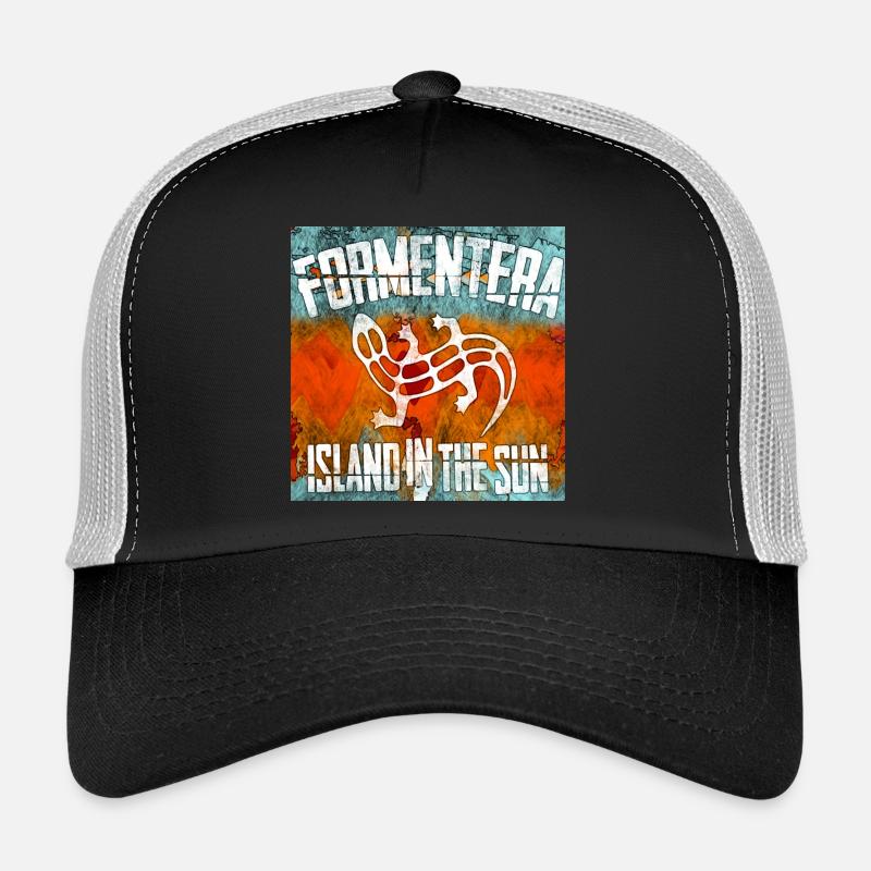 Formentera mit Gecko Trucker Cap